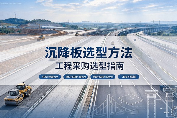 奎屯沉降板选择方法