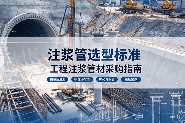奎屯注浆管选型标准